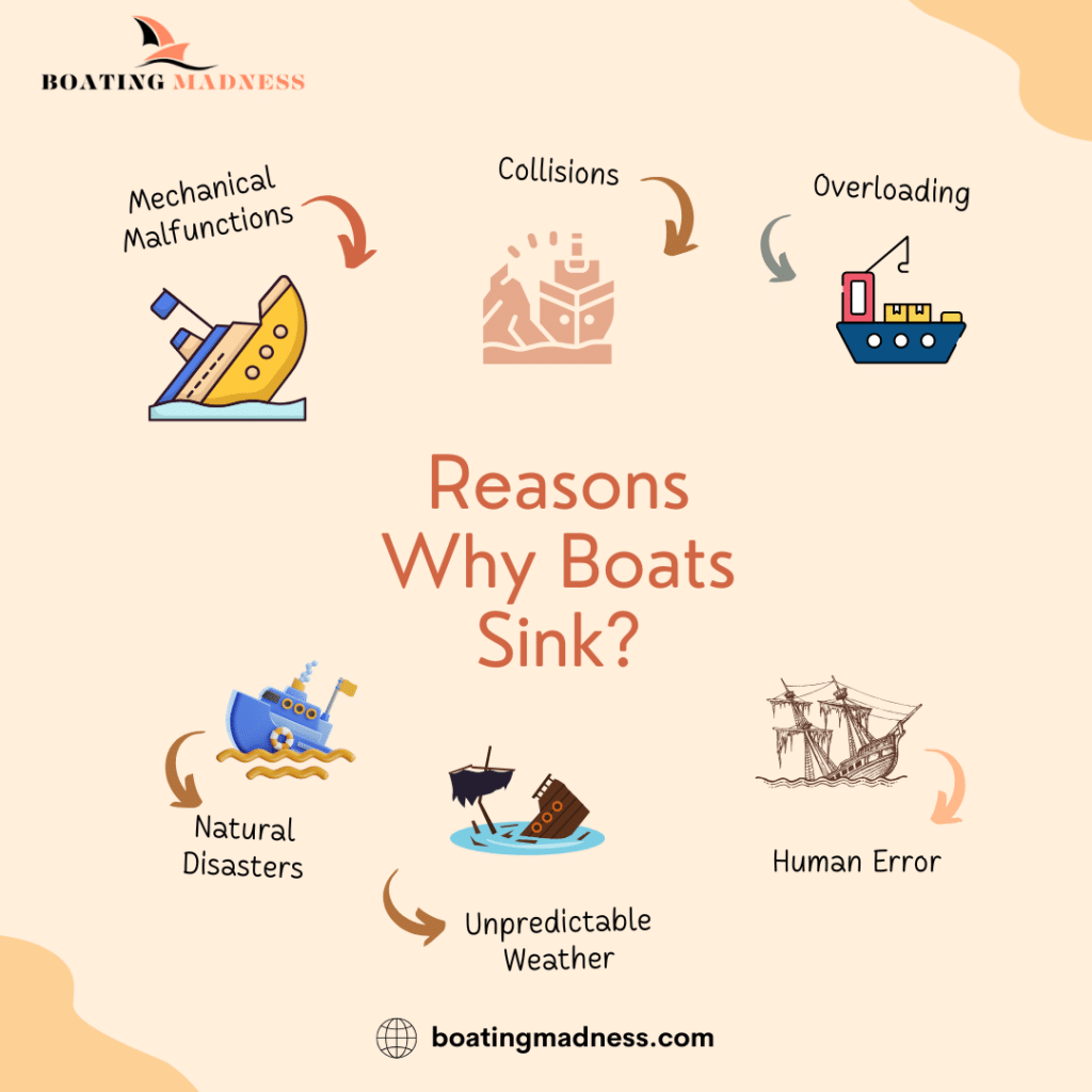 Reasons Why Boats Sink An Infographic ( )