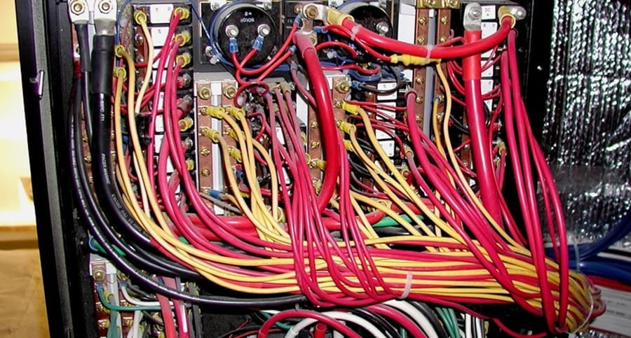 network of wires 