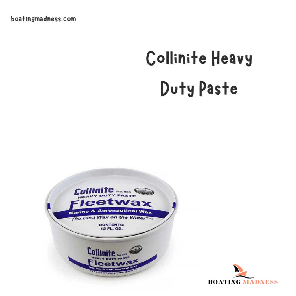 A view of the Collinite Heavy Duty Paste