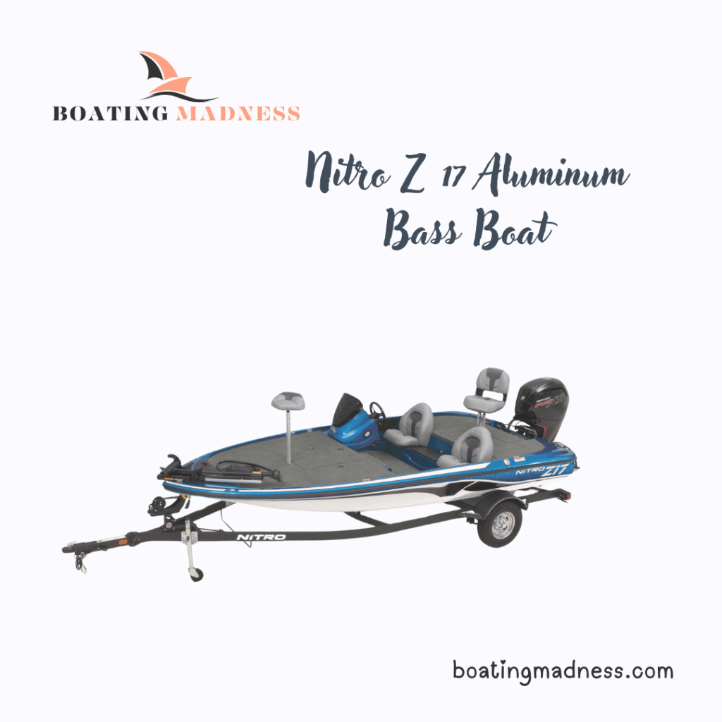 A view of Nitro Z Aluminum Bass Boat