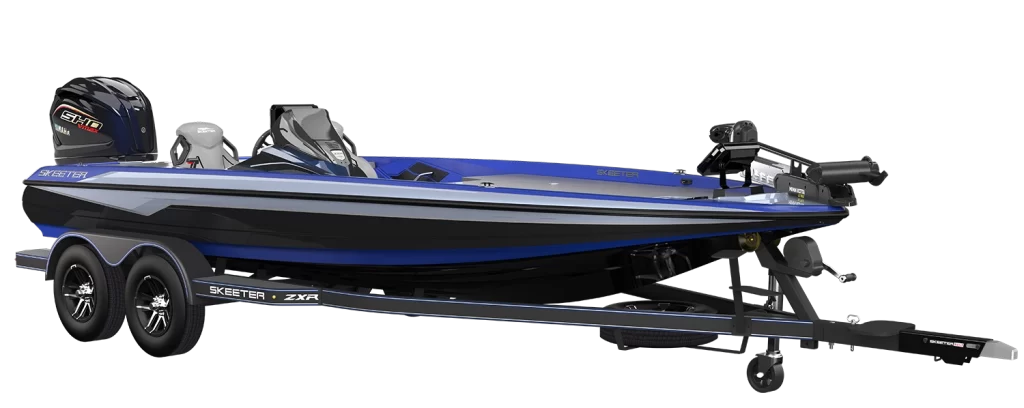 A view of the skeeter zxr bass boat